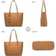 thumbnail image 4 of para mujer Bolsos de hombro grandes con asa superior Bolsos tipo cartera Monedero Bolso cruzado conjunto 4 piezas, 4 of 4