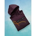 thumbnail image 3 of Exclusive W Chain Pattern Hoodie Women -Image by Shutterstock, Female Small, 3 of 4