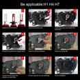 thumbnail image 3 of Amdohai 2Pcs Car LED Headlight Bulbs LED Driving Lamp All-in-one Conversion Kit H1 36W IP68 Waterproof, 3 of 8