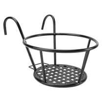 unbranded  18 X16.5x22cm Flowerpot Stand Plant Hanging Holder Planter Black