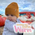 thumbnail image 5 of Gorros de invierno TANGJMXG para bebés niños y niñas gorros cálidos de punto, 5 of 5