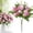 Pink, variant on 1Bouquet Of 15-Heads Small Tea Buds Of The Imperial Concubine, Silk Artificial Flower Tea Bud Rose Wedding Bridal Bouquet Home Vase Christmas Decorative Garland Festival DIY Gift (Light Pink)