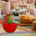 thumbnail image 5 of Watermelon Themed Reusable Drinking Cup Complete With Straw For Summer Parties Kids Celebrations And Everyday Refreshing Hydration Needs, 5 of 5