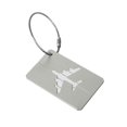 thumbnail image 4 of New Aluminium Luggage Tags Suitcase Label Name Address Tag Suitcase ID Bag Baggage Tag Travel, 4 of 4