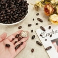 thumbnail image 3 of Wood 350Pcs Natural Oval Wood Beads 7 Sizes Coconut Brown Wooden Spacer Beads Tiny Barrel Wooden Tube Beads Loose Beads for Crafts Necklace Bracelet Earring DIY Jewelry Making Hole: 2.5mm, 3 of 7