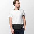 thumbnail image 6 of Travel Portable Chest Bag Holographic Waist Bag Oxford Cloth Fishing Waist Packs Sport Fanny Pack Shoulder Backpack Men's Bag Fanny Pack Crossbody Phone Bag GREEN, 6 of 8
