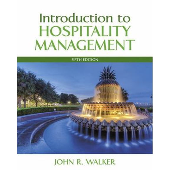 Pre-Owned Introduction to Hospitality Management (Hardcover) 0134151909 9780134151908