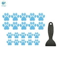 thumbnail image 2 of Deago 20 Pcs Non-slip Bathtub Stickers Adhesive Decals Paw Print Bath Treads Non Slip Traction to Tubs Anti-slip Appliques for Bath Tub Showers, Pools, Boats, Stairs, 2 of 10