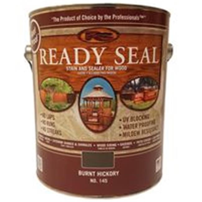 Ready Seal 7966245 1 gal Exterior Wood Stain & Sealer, Burnt Hickory