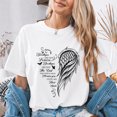 thumbnail image 4 of Jollimate Goodbyes Are Not Forever Memorial T-Shirt, Remembrance Graphic Tee, Women's Shirt, 4 of 6