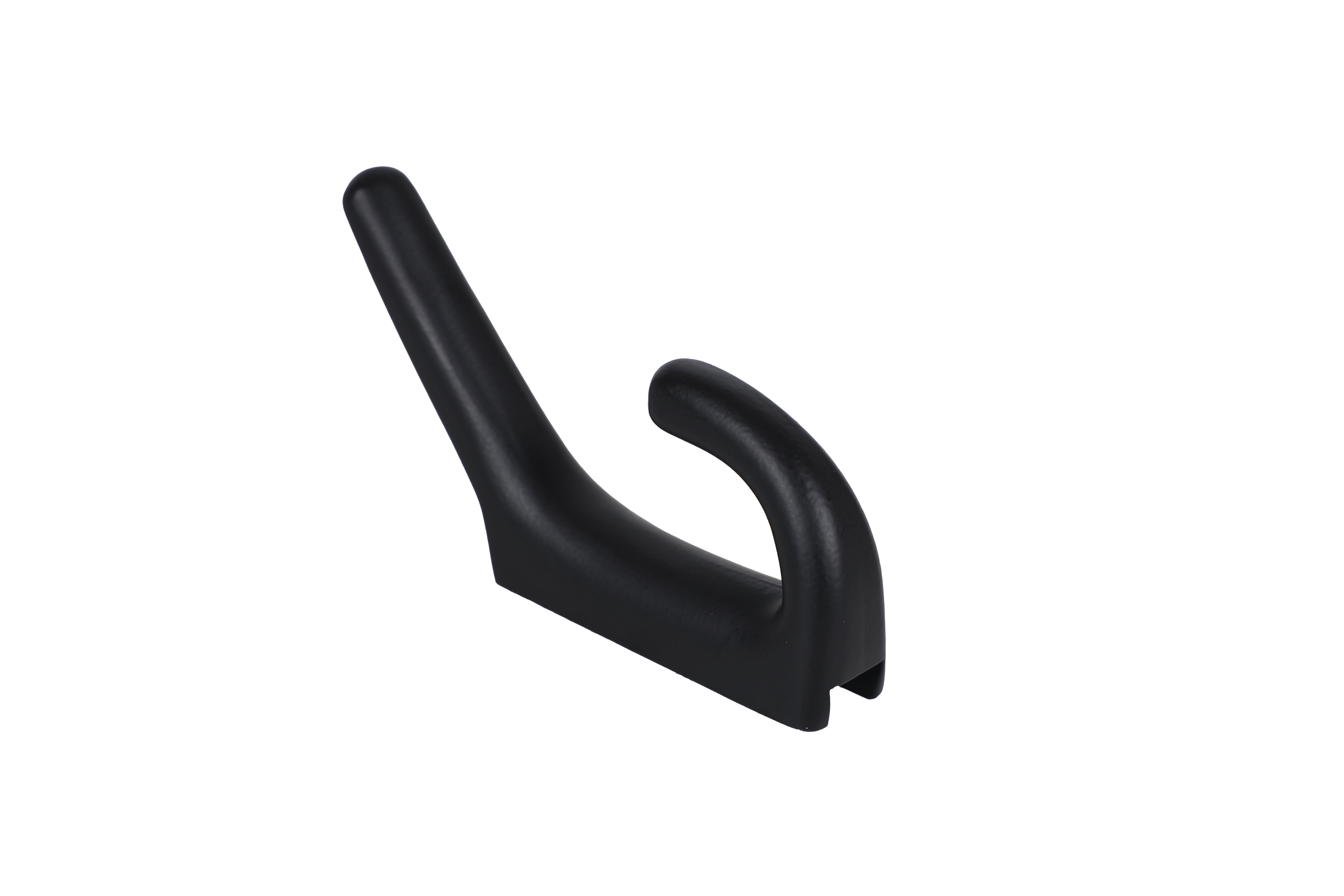 Better Homes & Gardens Sleek Simplicity Single Wall Hook, Matte Black Finish