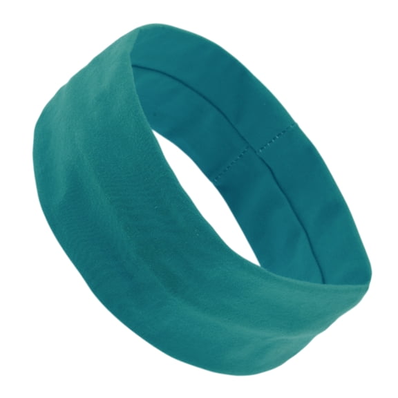 Unique Bargains Ergonomic Design Headband Elastic Headband for Sport Light Blue 1 Pc