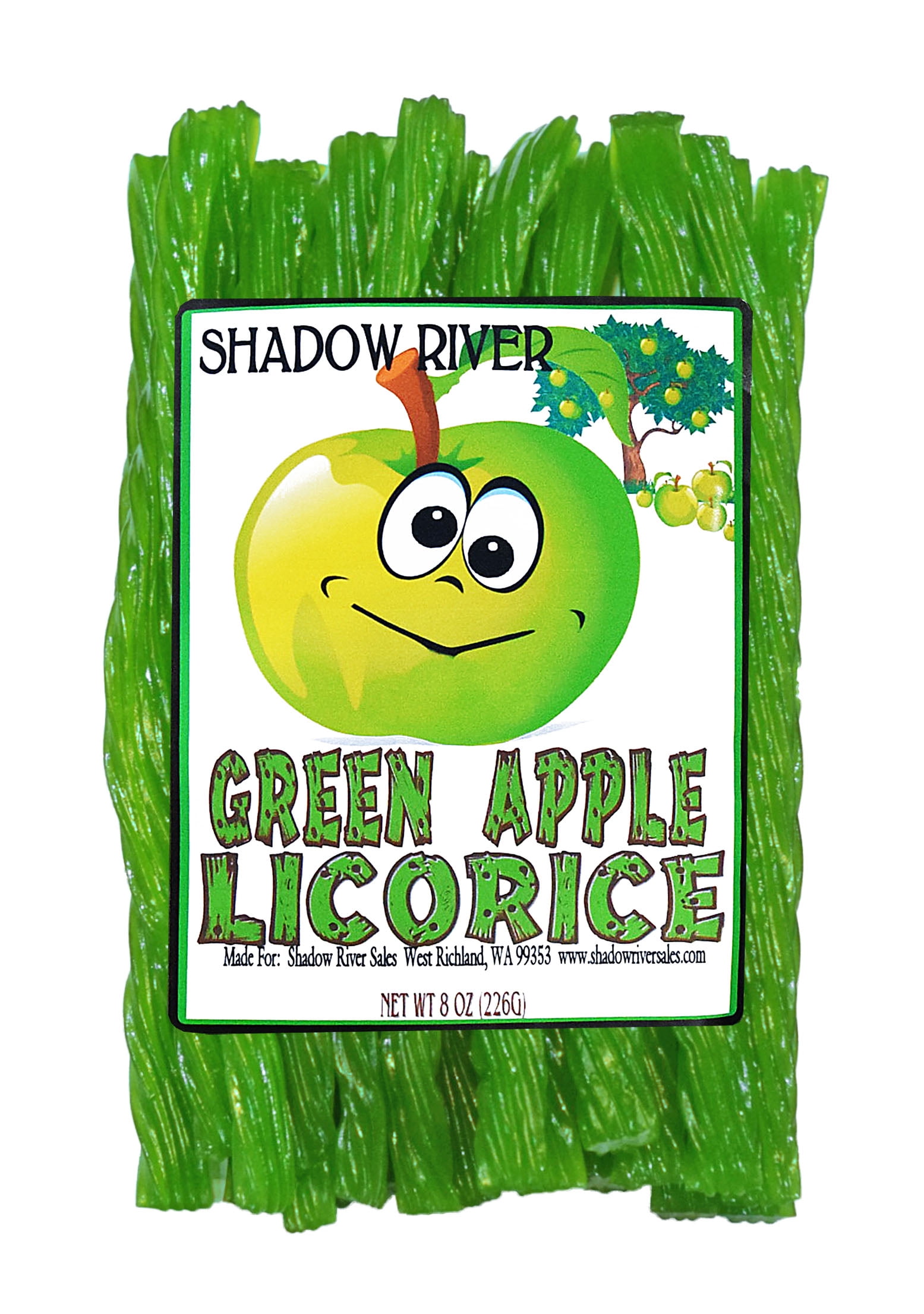 Shadow River Gourmet Green Apple Licorice Candy Old Fashioned Classic