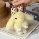 thumbnail image 1 of Colgante de conejo de piel de visón de imitación, adorable llavero de conejo, adorno para bolso, pequeño regalo, 1 of 6