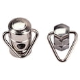thumbnail image 4 of Banjo Strap Lock Buttons for Guitar Use Silver Metal Ensures Sturdy Secure Locking Position Easy to Mount Small and Large Size, 4 of 8