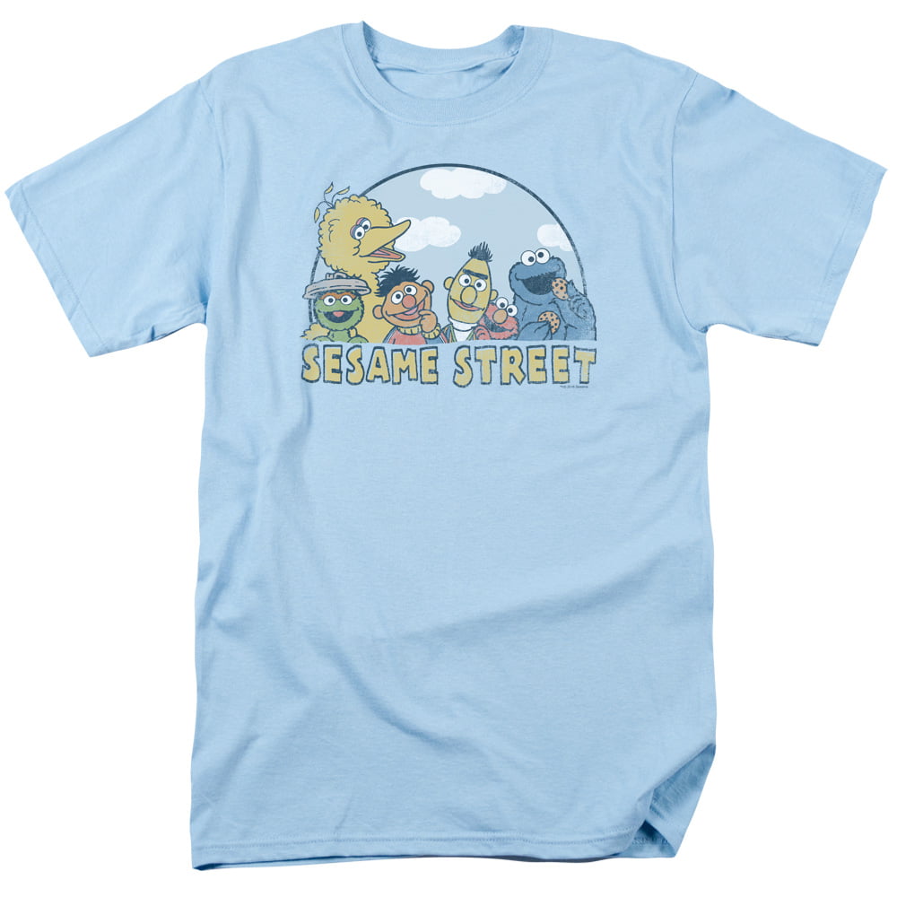 Sesame Street Sesame Licensed Adult T Shirt 