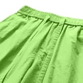 thumbnail image 5 of DDAPJ pyju Clearance Today! Baggy Shorts for Men Drawstring Casual Hiking Shorts Lightweight Quick Dry Athletic Work Shorts with Pockets Mint Green XXL, 5 of 7