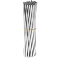 thumbnail image 2 of 100pcs Metal Straws Can Be Reused 304 Stainless Steel Drinking Water Pipes 215 Mm x 6 Mm Curved Straws And 50 Straight Straws, 2 of 5