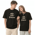 Atv Princess Two Rustic Star Retro Graphic Tee for Women, Amusing Road ...
