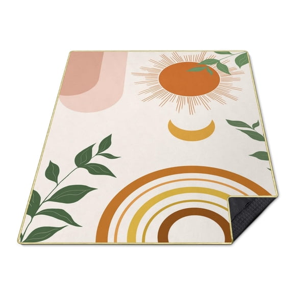 Manta de pícnic Supfitness, plegable, impermeable, 152 x 203 cm