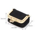 thumbnail image 4 of Billetera Retro Bolso Portátil Moneda Genuina Beso Cuero Mini Mujeres Compras, 4 of 9