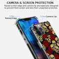 thumbnail image 3 of Skull in Rose Case for iPhone 14 Pro,Aesthetic Art Design Pattern Soft TPU Bumper Case Cover, 3 of 5