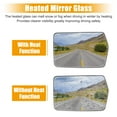 thumbnail image 3 of Unique Bargains 1 Pcs Espejo retrovisor de vidrio del lado izquierdo para Ford F-150 2004-2014, reemplaza 4L3Z-17K707-DB con función de calefacción, 3 of 7