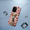 thumbnail image 5 of DistinctInk MagSafe Tough Case for Apple iPhone 14 Pro Max (6.7" Screen) - Valentine's Day Whippet Puppy - Lightweight Grip, 5 of 6