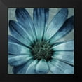 thumbnail image 2 of Villa, Mlli 15x15 Black Modern Framed Museum Art Print Titled - Uplifting Blue Flower Mate, 2 of 5