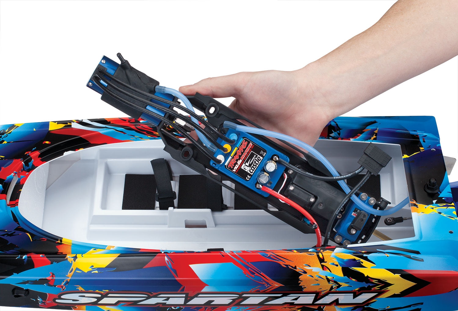 traxxas spartan boat