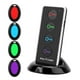 thumbnail image 3 of Kit de 5 localizadores de llaves inalámbricos para billetera y control remoto de TV con 1 transmisor y 4 receptores, 3 of 14