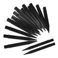 thumbnail image 1 of YSNOOWE 15Ud Estacas Plásticas Negras Para De Con Para Exterior, 1 of 8