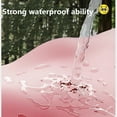 thumbnail image 5 of MIASHUI Imperméables pour Enfants Ponchos de Pluie Imperméables Réutilisables avec Capuchon pour Garçons et Filles, Rose, 10-12 Ans, 5 of 5