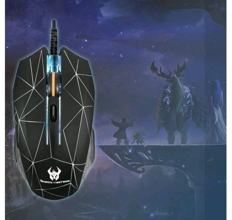 CIRCLE- Usb Wired Gaming Mouse Of Led Colorful Breathing Light, Ergonomic Gaming...