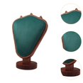 thumbnail image 6 of yotijay Necklace Display Stand Stable Pendant Chain Display Holder Fashion Jewelry Stand Dark Green, 6 of 9