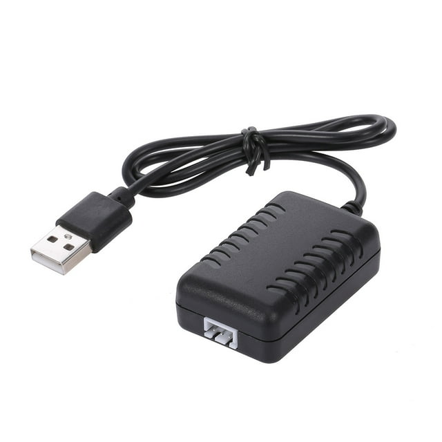 Cable de carga de batería de litio Tomshoo 7.4V Puerto XH-3P para Wltoys RC Car