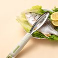 thumbnail image 1 of XWSHYW Aparatos de Utensilios de Cocina. Cepillo de Escamas de Pescado, Herramienta de Cocina Manual, Cepillo para Matar Peces, Nuevo, Directo de Fábrica, Mango de Madera, 1 of 6