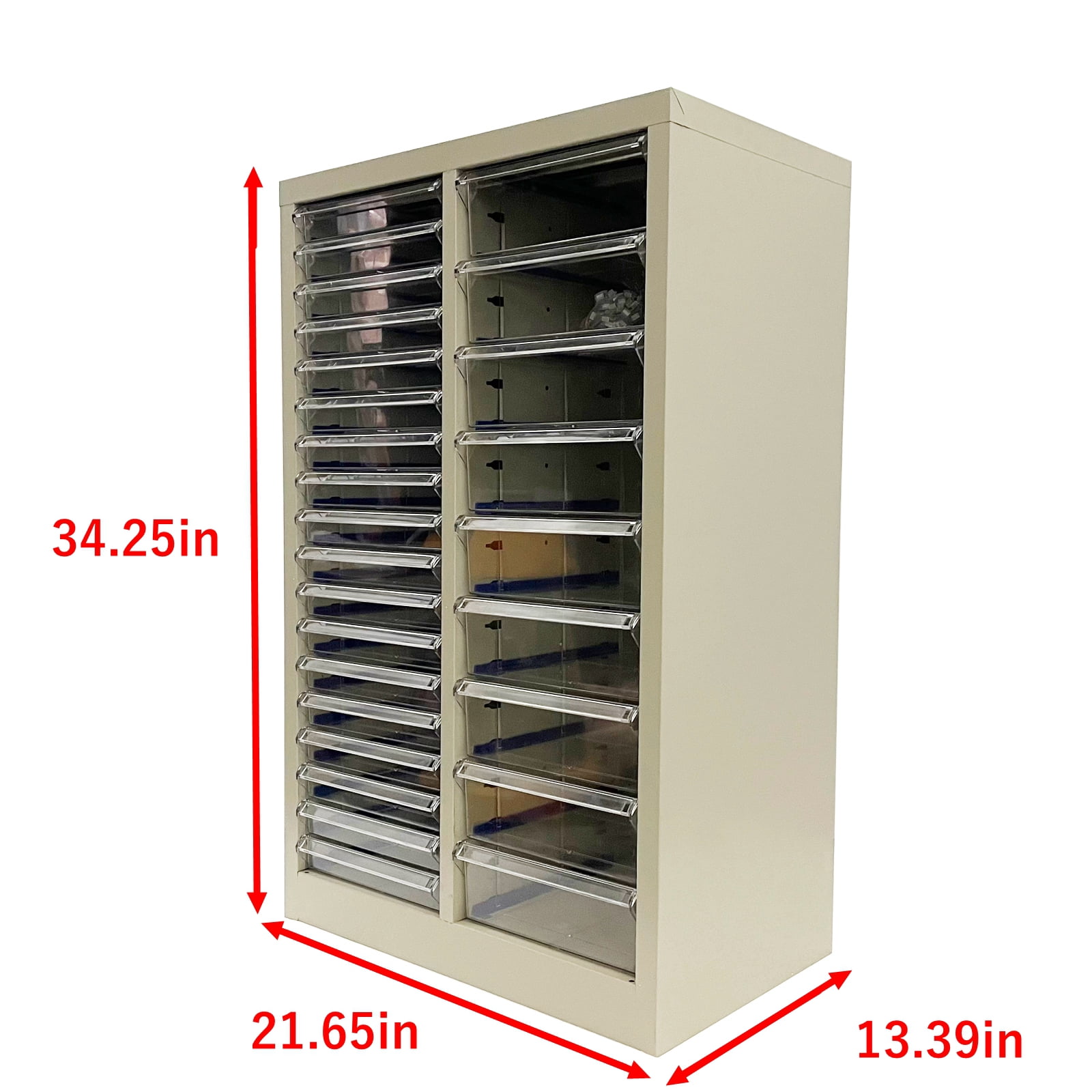 18 Plus 9 Combination Drawers File Cabinet Vertical Multi-functional Office File Storage Cabinet