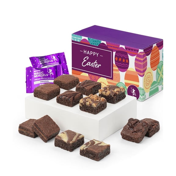 From You Flowers - Easter Dozen Fairytale Brownie Morsels