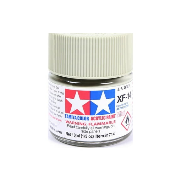 Tamiya 81714 Mini Acrylic XF-14 J.A. Gray - 10ml