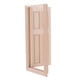 thumbnail image 4 of Puerta en miniatura de Dollhouse 1/12 Casa de en Miniatura Muebles de Exterior de 4 Paneles Puerta Doble Sin Magideal Puerta en miniatura de Dollhouse, 4 of 7