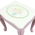 thumbnail image 6 of Fantasy Fields By Teamson Kids- Princess Floral Garden Wooden Play Vanity  Set with Mirror, Pink/ White, 6 of 7