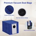 thumbnail image 3 of 4.6L Dust Bags Compatible with bObsweep UltraVision PET24-7-913 and UltraVision Pet Self-Empty PET24-7-915 Robot Vacuum, 12 Pack, 3 of 5