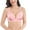 Pink, variant on qucoqpe Front Closure Bras Women Posture Bras with Back Support Full Coverage Wireless Tops Adjustable Posture Corrector