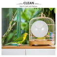 thumbnail image 3 of unbranded Nido Colgante Transparente Para Jaula De Pájaros Con Ahorra Espacio Y Material ABS, 3 of 8