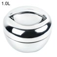 thumbnail image 3 of POINTERTECK VALINK Portable Stainless Thermo Insulated Thermals Food Container Bento Round Lunch Box, 3 of 7