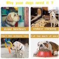 thumbnail image 3 of Pelota de comida para perros, pelota de comida para perros, pelota de golosinas, pelotas de juguete para perros, pelota de golosinas para perros, para perros pequeños que cazan y juegan (amarilla) Hy, 3 of 5