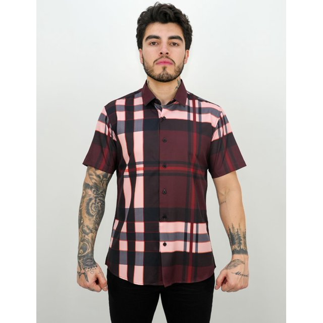 Camisa Cuadrada Vassari By Barabas Para Caballero