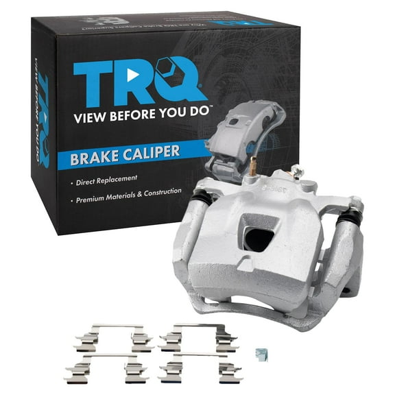 TRQ Front Left Brake Caliper w/Bracket Drivers Side Compatible with 1997-2001 Lexus ES300 1998-2004 Toyota Avalon Camry 1999-2003 Solara