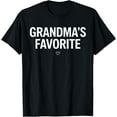 thumbnail image 1 of Grandma's Favorite estampada para hombre Camiseta | Camiseta casual de algodón, 1 of 7